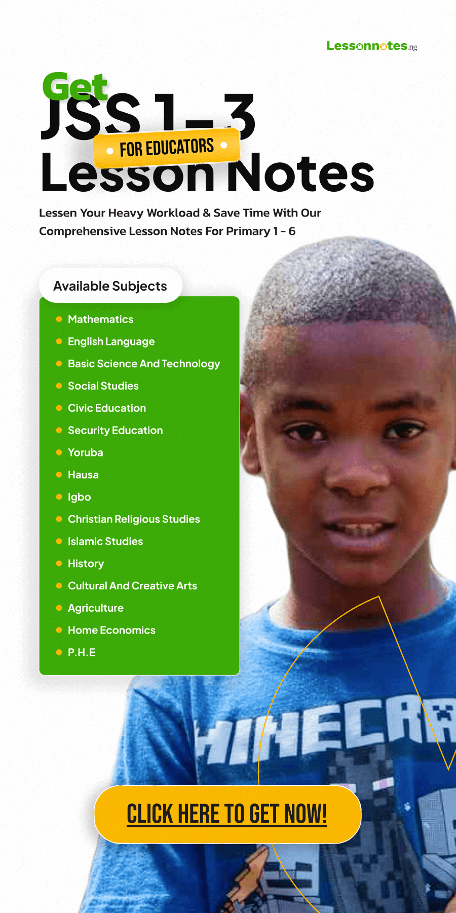 JSS Lesson Notes - 300*600