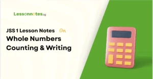 Whole Numbers Counting & Writing