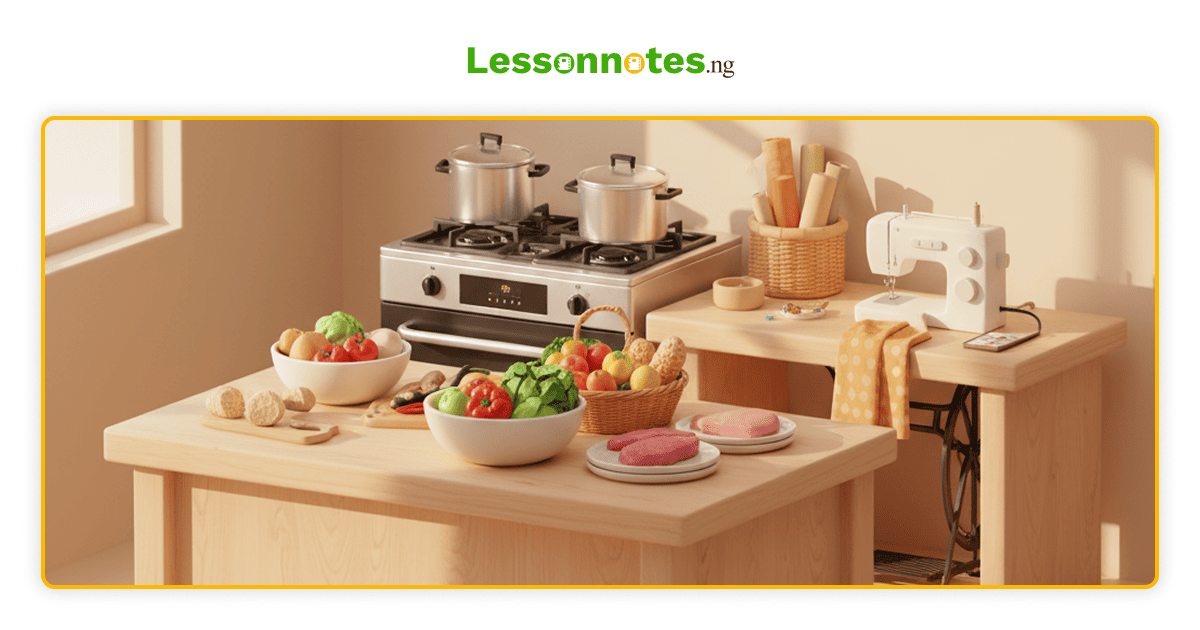 JSS2 First term Home Economics