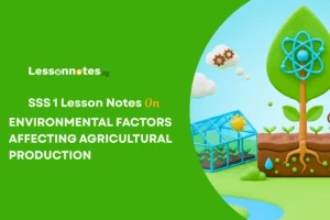 Environmental Factors Affecting Agricultural Production