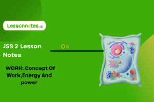 Concept Of Work, Energy And Power