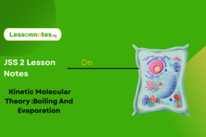 Kinetic Molecular Theory: Boiling And Evaporation