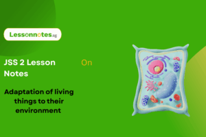 Adaptation of Living Things to Their Environment