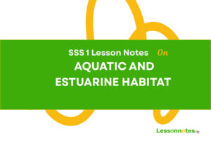 Aquatic And Estuarine Habibat