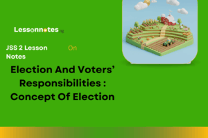 Election And Voters’ Responsibilities: Concept Of Election