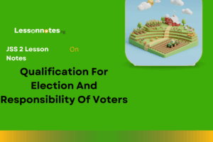 Qualification For Election And Responsibility Of Voters