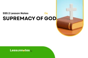 Supremacy Of God