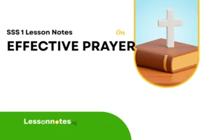Effective Prayer