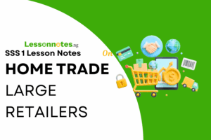 Home Trade: Large Scale Retailers