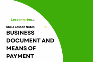 Business Documents and Means of Payment