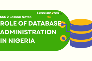 Role Of Database Administration In Nigeria