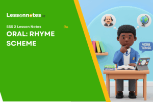 Oral: Rhyme Scheme