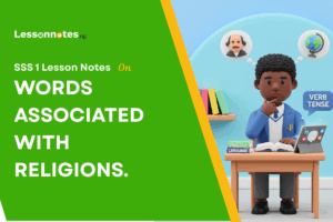 Vocabulary Development: Word Associated With Traditional Religion