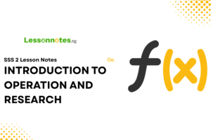 Introduction To Operational Research