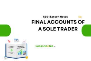 Final Account Of A Sole Trader