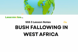 Bush Fallowing in West Africa