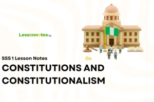 Constitution And Constitutionalism