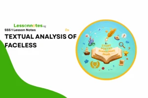 Textual Analysis Of Faceless