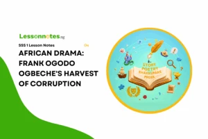 African Drama: Frank Ogodo Ogbeche's Harvest Of Corruption