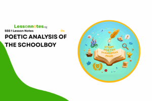 Poetic Analysis Of The Schoolboy