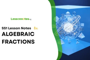 Algebraic Fractions