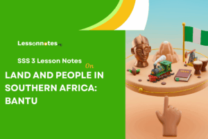Land And People In Southern Africa: Bantu