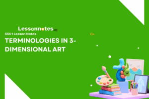 Terminologies In 3 dimensional Art