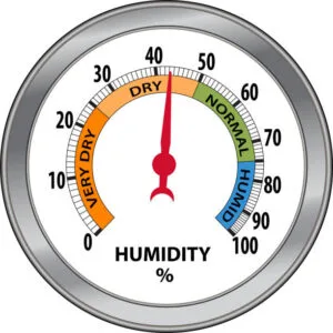 Analogue humidity hygrometer