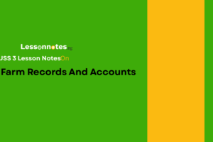 Farm Records And Accounts