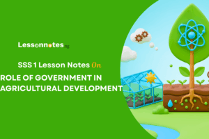 Role Of Government In Agricultural Development