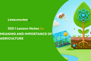 Meaning And Importance Of Agriculture