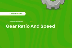 Gear Ratio And Speed