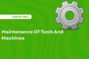 Maintenance Of Tools And Machines