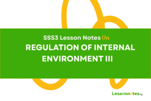 Regulation Of Internal Environment III