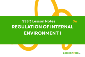 Regulation Of Internal Environment I