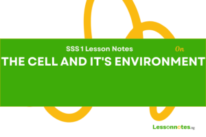 The Cell And It's Environment