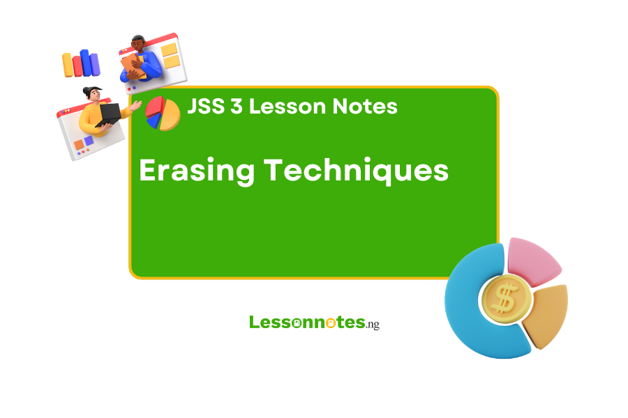 Man Erasing Notes Erasing Techniques