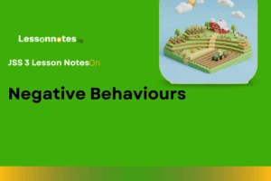 Negative Behaviours