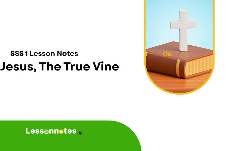 True Notes Jesus - The True Vine