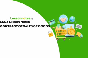 Contract of Sales Of Goods