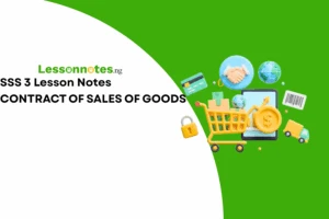 Contract of Sales Of Goods