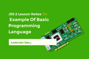 Example Of Basic Programming Language