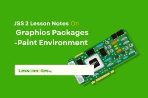 Graphics Packages -Paint Environment