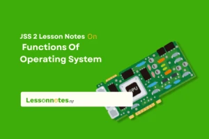 Functions Of Operating System