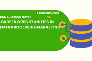 Career Opportunities in Data Processing