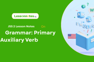 Grammar: Primary Auxiliary Verb