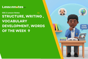 Structure, Writing , Vocabulary Development, Words Of The Week 9
