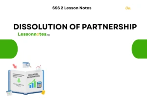 Dissolution Of Partnership