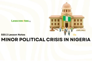 Minor Political Crisis In Nigeria