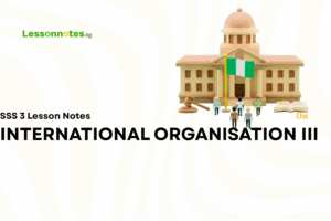 International Organisation III - Commonwealth of Nations: